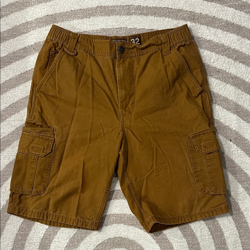 Men's Brown Cargo Shorts
